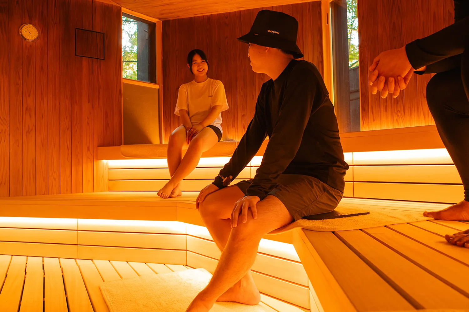 御船山楽園近くの宿泊施設で風呂と和洋室の客室を満喫 | OND SAUNA | 佐賀県オンドホテル側サウナ